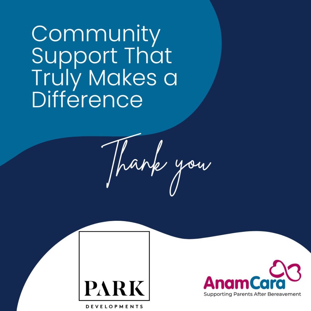 Community support that truly makes a difference. Thank you Park Developments!