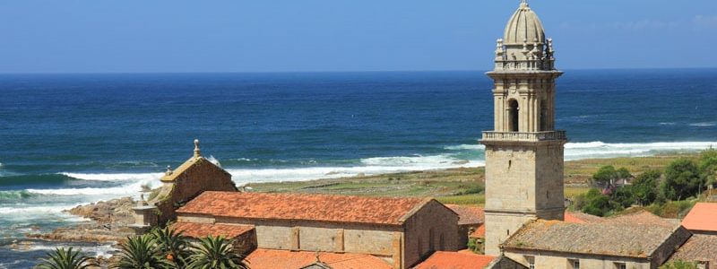 Monastery of Santa María de Oia by the sea